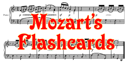 Mozart's Flashcards